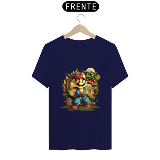 Nome do produto Camiseta - Super Mário + Shenlong