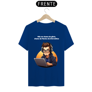 Nome do produto Camiseta - Não me chame de gênio