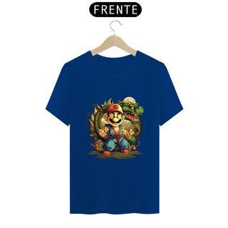 Nome do produto Camiseta - Super Mário + Shenlong