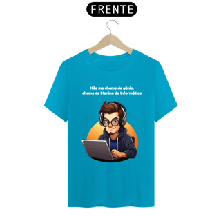 Nome do produto Camiseta - Não me chame de gênio