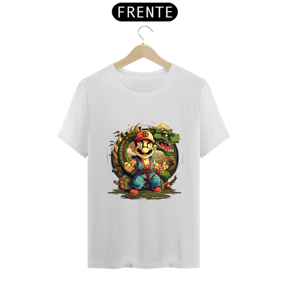 Camiseta - Super Mário + Shenlong