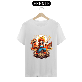 Nome do produto Camiseta - Mário Super Saiyajin