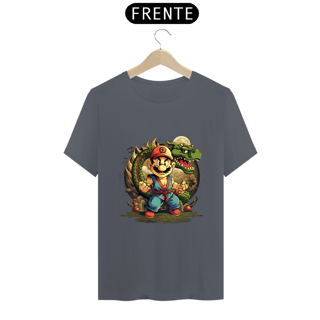 Nome do produto Camiseta - Super Mário + Shenlong
