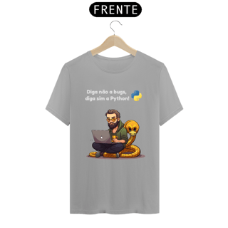 Nome do produto Camiseta - Sim ao Python