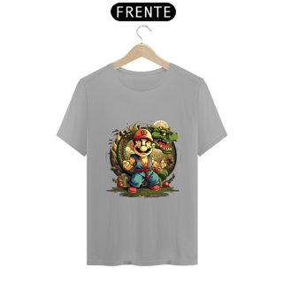 Nome do produto Camiseta - Super Mário + Shenlong