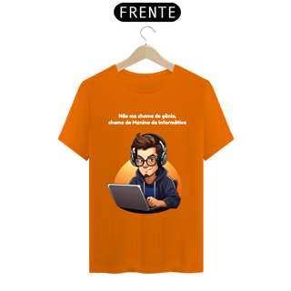 Nome do produto Camiseta - Não me chame de gênio
