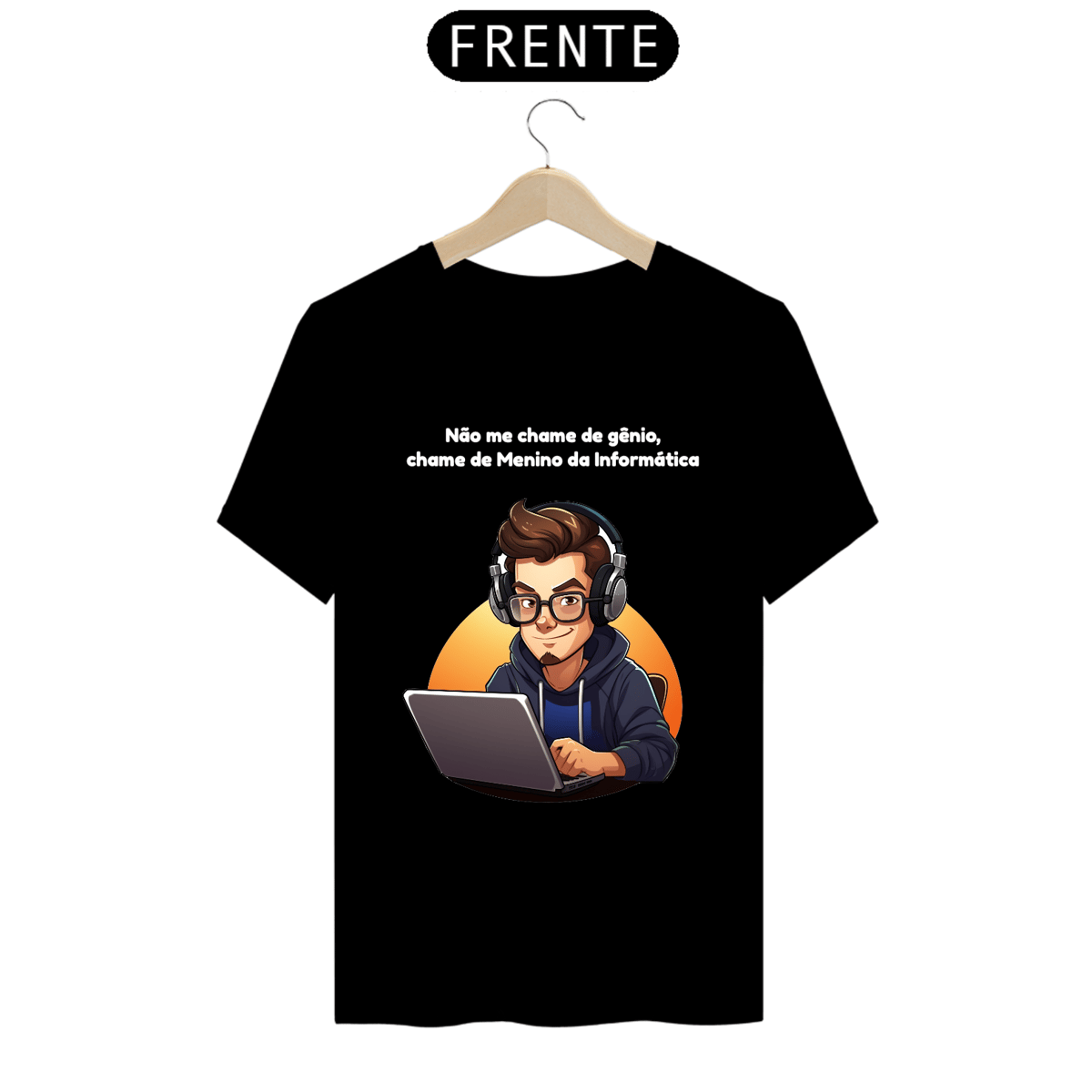 Nome do produto: Camiseta - Não me chame de gênio