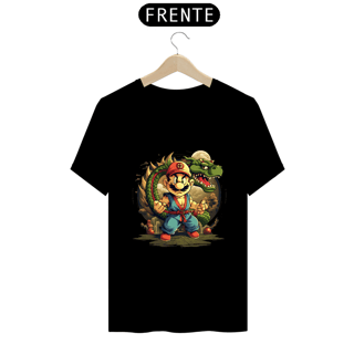Nome do produto Camiseta - Super Mário + Shenlong