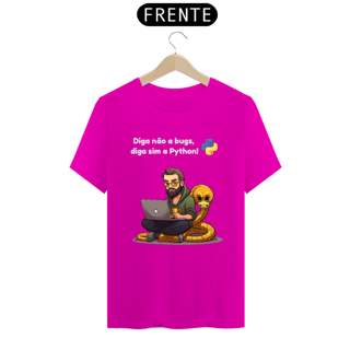 Nome do produto Camiseta - Sim ao Python