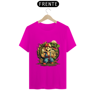 Nome do produto Camiseta - Super Mário + Shenlong