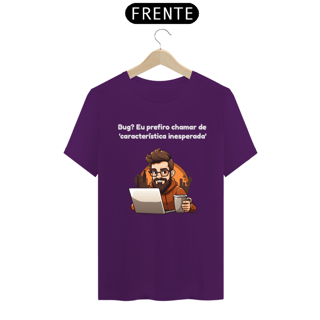 Nome do produto Camiseta - Característica inesperada 