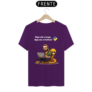 Nome do produto Camiseta - Sim ao Python