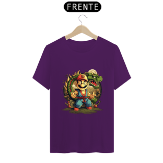 Nome do produto Camiseta - Super Mário + Shenlong