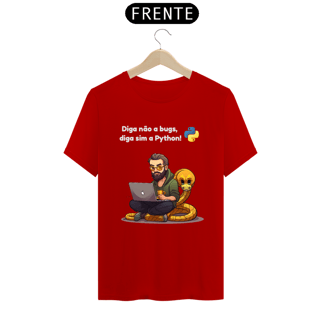 Nome do produto Camiseta - Sim ao Python