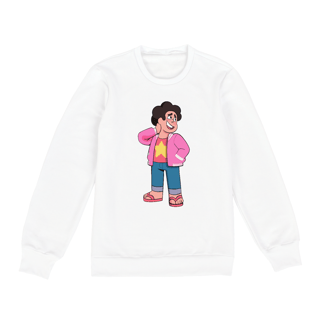 Nome do produto Moletom Steven Universe | Macio - Sem Capuz