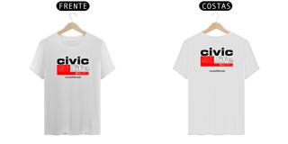 Nome do produto Camiseta Civic Si Life - Branca