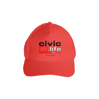 Nome do produto Boné Civic Si Life - Branco