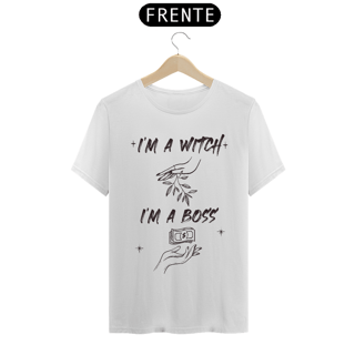 Nome do produto Camiseta  - I'm a witch, I'm a boss