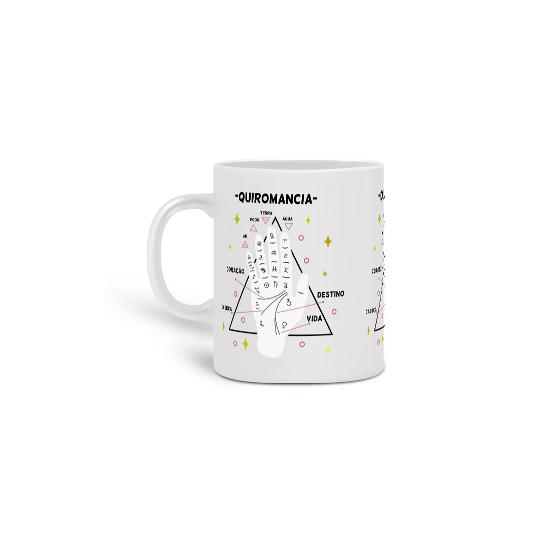 Caneca - Quiromancia