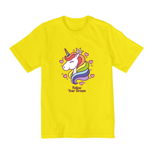 Nome do produtoCamisa Feminina Infantil Unicornio