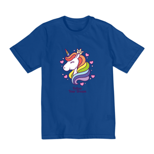 Nome do produtoCamisa Feminina Infantil Unicornio