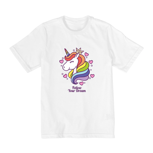 Nome do produtoCamisa Feminina Infantil Unicornio