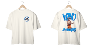 Nome do produto *Camiseta Goku Instinto Superior Oversized