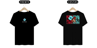 Nome do produto Camiseta Super Franky Frente + Costa