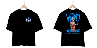 Nome do produto *Camiseta Goku Instinto Superior Oversized