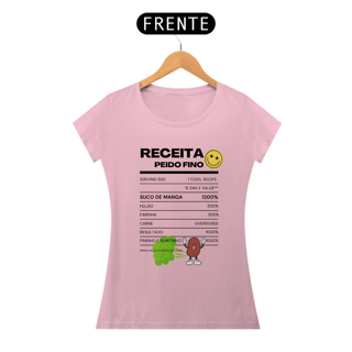 Nome do produto Coleção Peido Fino Receita Feminina