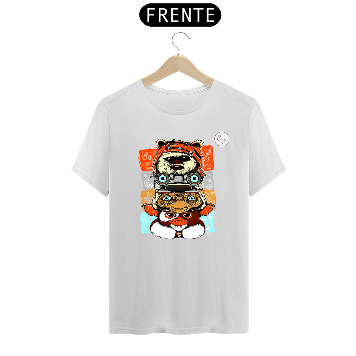 Nome do produto: Camisa Rog ícones pop 