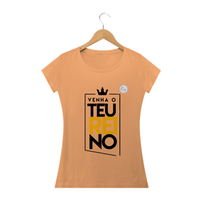 Nome do produto  Camisa Teu Reino Feminina  
