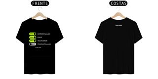 Nome do produto Camiseta Classic - Frases