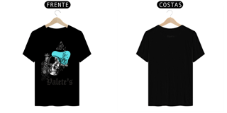 Nome do produto Camiseta Prime - Skull Valete's