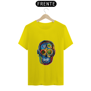 Nome do produto AI Futuristic Colored Skull 2