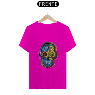 Nome do produto AI Futuristic Colored Skull 2