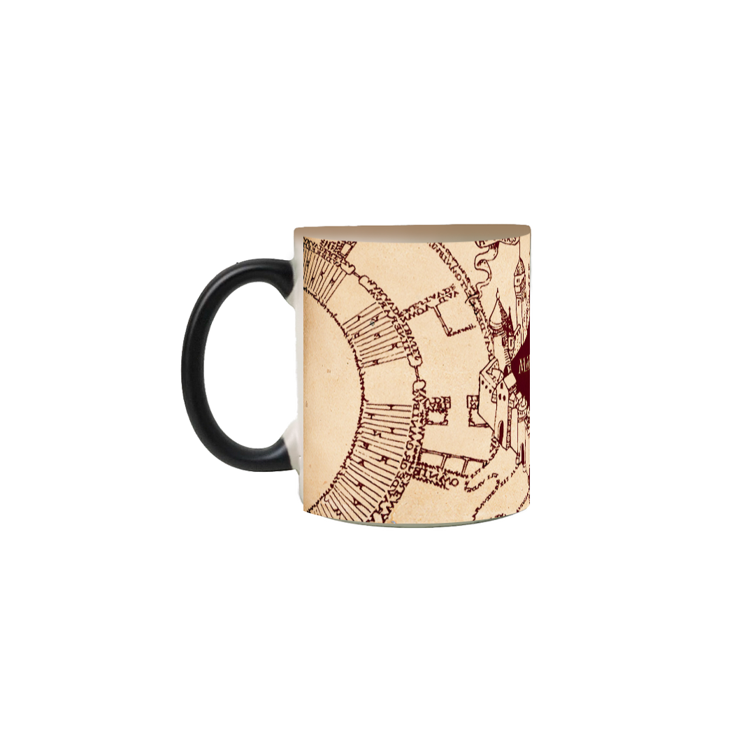 Nome do produto: [Caneca Mágica] - Mapa do maroto