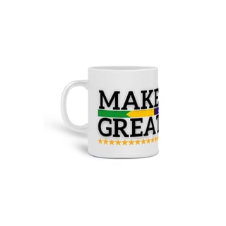 Nome do produtoCaneca Make Brazil Great Again Branca