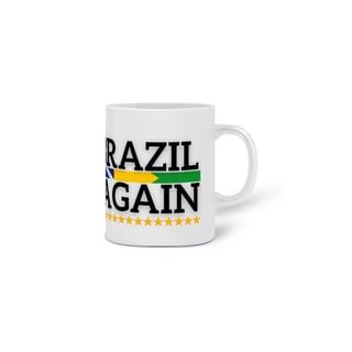 Nome do produtoCaneca Make Brazil Great Again Branca