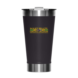 Nome do produtoCopo térmico Make Brazil Great Again Preto