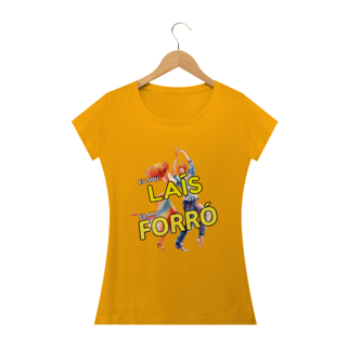 Nome do produto Camisa Baby Long ''Eu sou Laís, eu amo FORRÓ''