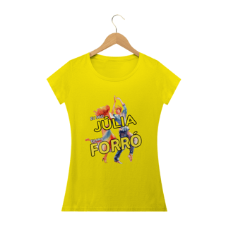 Nome do produto Camisa Baby Long ''Eu sou Júlia, eu amo FORRÓ''