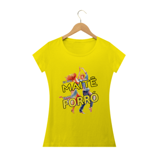 Nome do produto Camisa Baby Long ''Eu sou Maitê, eu amo FORRÓ''