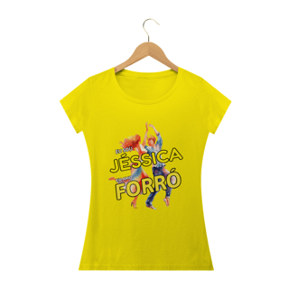 Nome do produto Camisa Baby Long ''Eu sou Jéssica, eu amo FORRÓ''