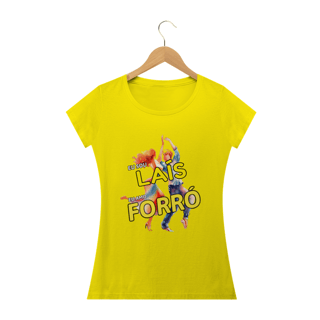 Nome do produto Camisa Baby Long ''Eu sou Laís, eu amo FORRÓ''