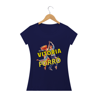 Nome do produto Camisa Baby Long ''Eu sou Vitória, eu amo FORRÓ''