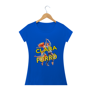 Nome do produto Camisa Baby Long ''Eu sou Clara, eu amo FORRÓ''