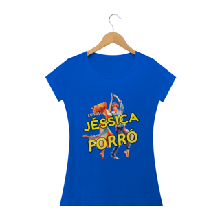 Nome do produto Camisa Baby Long ''Eu sou Jéssica, eu amo FORRÓ''
