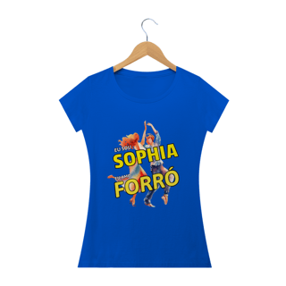 Nome do produto Camisa Baby Long ''Eu sou Sophia, eu amo FORRÓ''