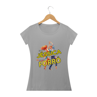 Nome do produto Camisa Baby Long ''Eu sou Jéssica, eu amo FORRÓ''